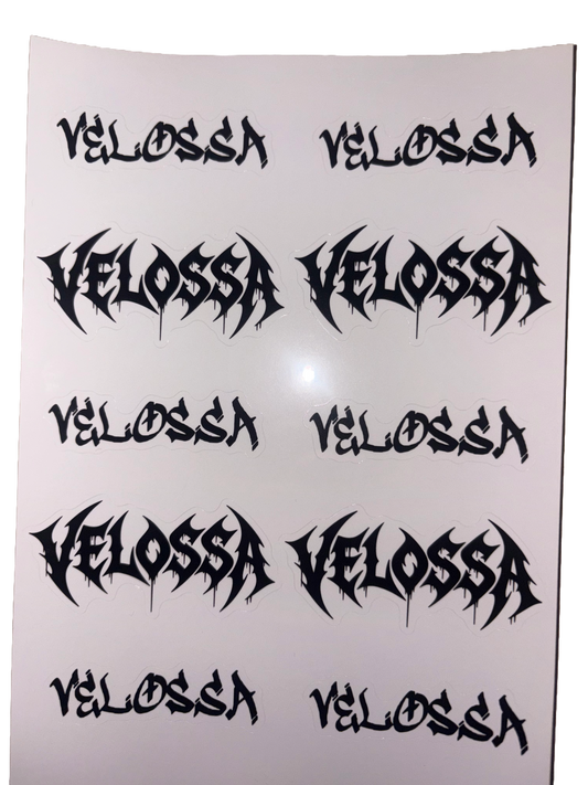 Velossa Sticker Sheet