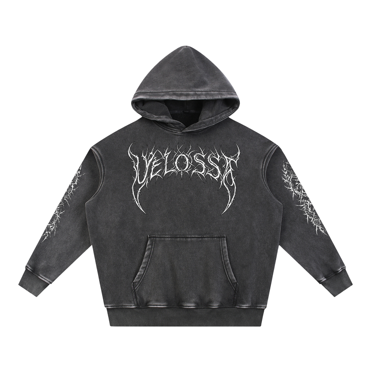 Velossa Thorned Emblem Hoodie
